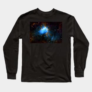 Fossil Footprint Nebula Long Sleeve T-Shirt